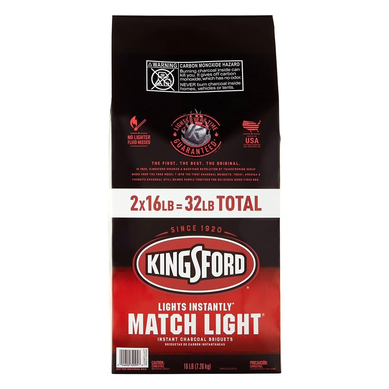 Kingsford MatchLight Instant Lighting Charcoal Briquettes for Grilling, BBQ, and Outdoor Cooking – Perfect for Backyard, Camping, and Tailgating