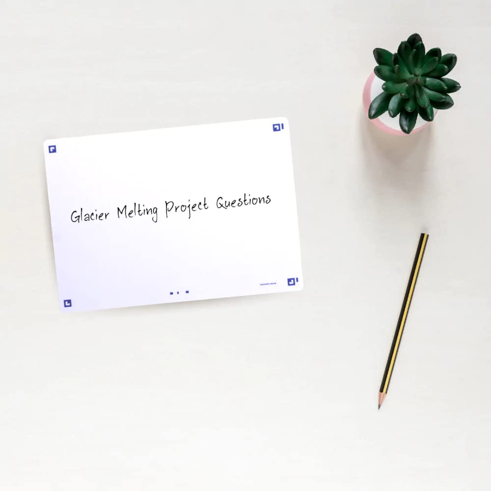 Hamelin Index Cards Flash 2.0 - 80ct White 4x6 Study Flashcards for Students & Teachers - Perfect for Learning, Memorization & Classroom Activities