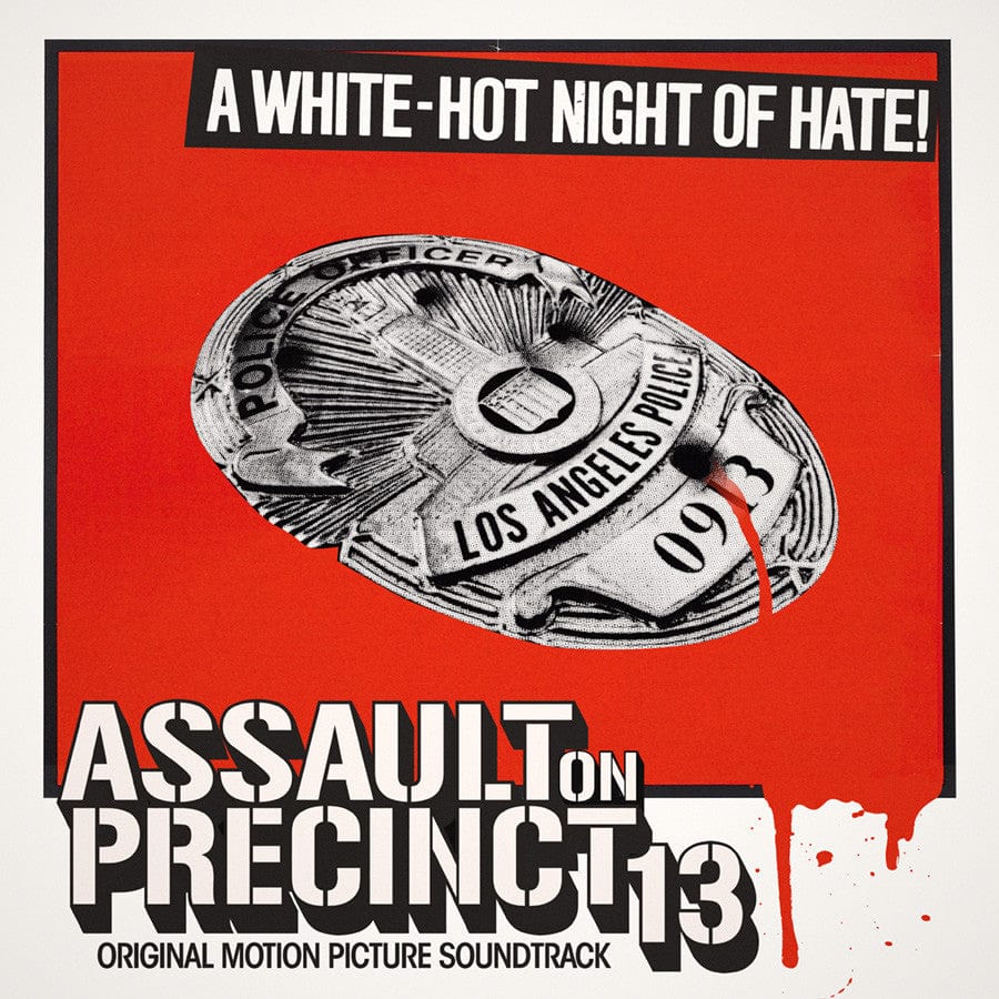Assault On Precinct 13 Original Motion Picture Soundtrack LP Vinyl Record - Classic John Carpenter Film Score for Movie Nights & Collector's Editions
