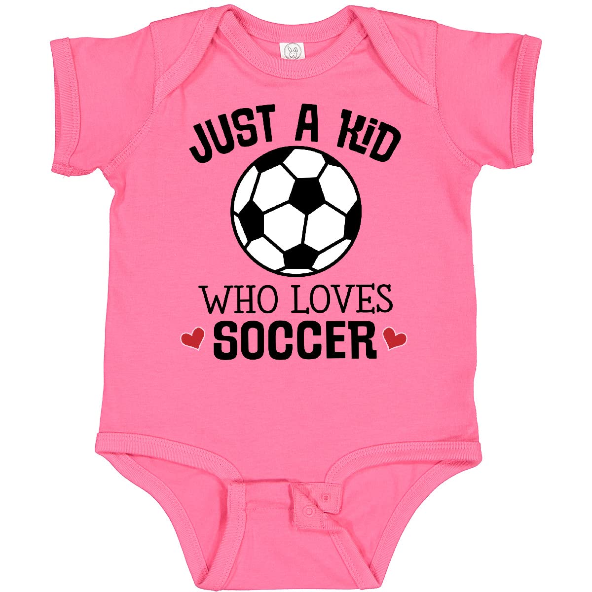 Inktastic Cute Soccer Sports Baby Bodysuit for Kids - Soft Cotton Infant Onesie for Soccer Fans & Game Day Outfits