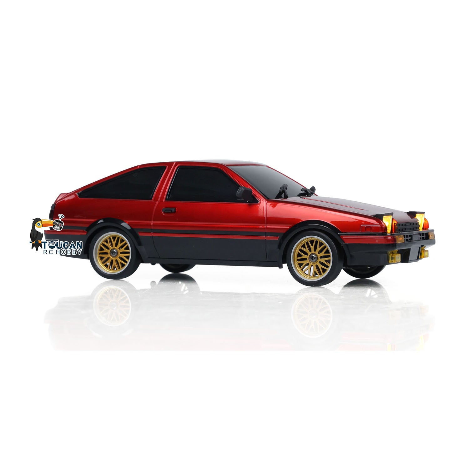 1/18 Scale RC Drift Racing Car - RWD LDRC LD1801 AE86 Model with Wireless Remote Control & Gyroscope | Simulation Vehicle for Hobbyists & Collectors | Perfect for Indoor Racing, Drift Practice & RC Car Enthusiasts
