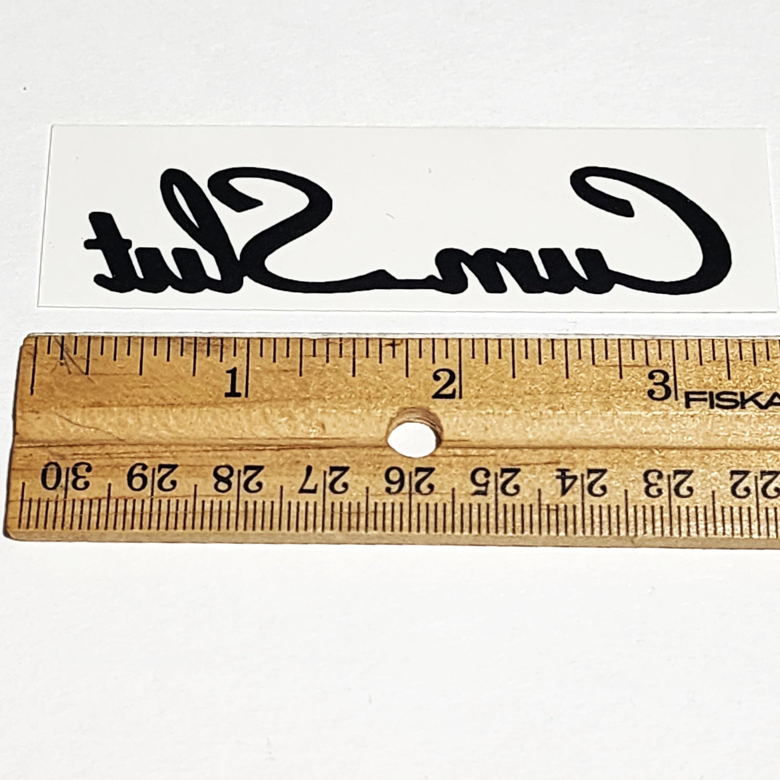5-Piece CumSlut Temporary Tattoos - Black Lettering Swingers Lifestyle Body Art for Parties, Bachelorette & Adult Events