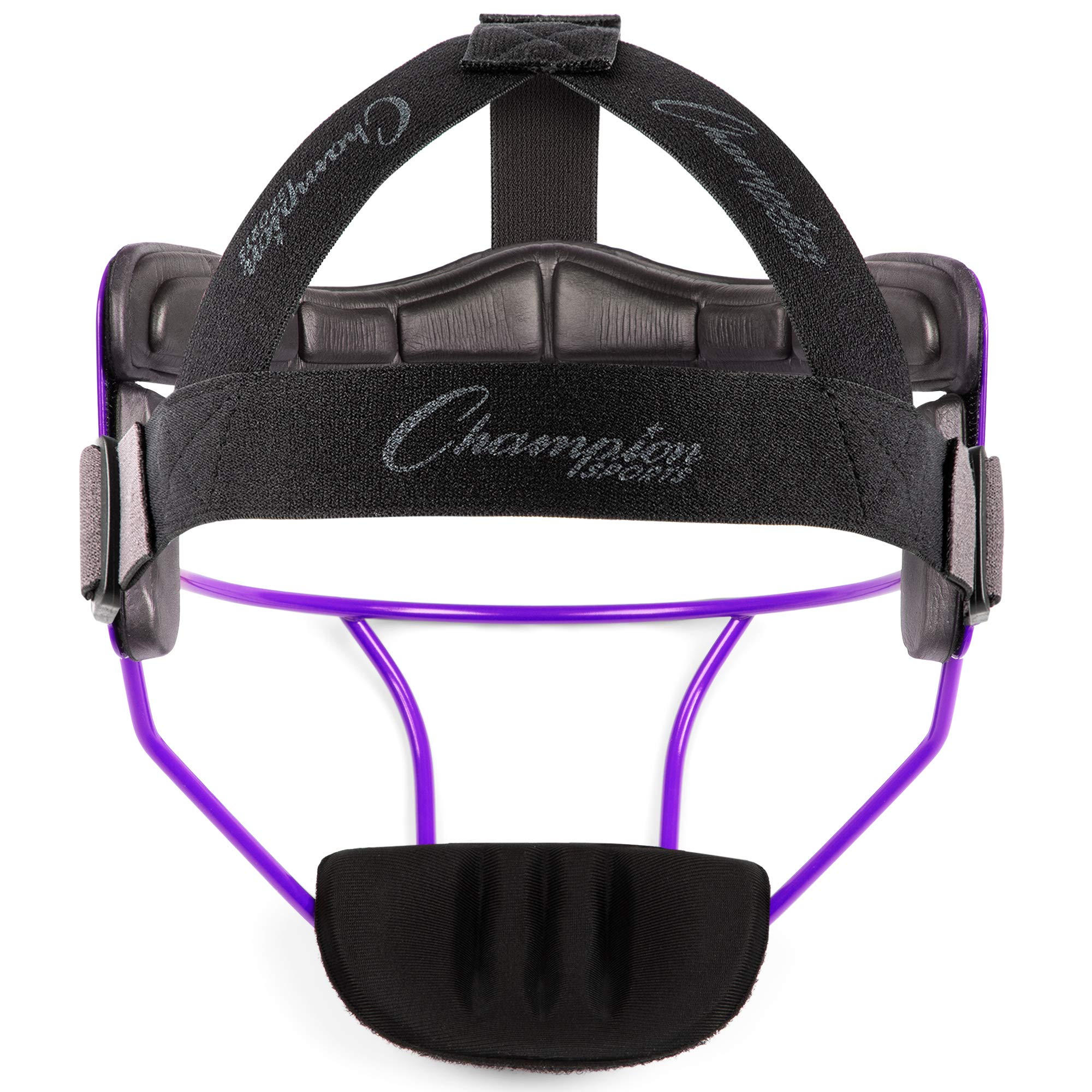 Champion Sports Steel Softball Face Mask for Adults - Durable Baseball Fielders Mask & Head Guard - Premium Protective Gear for Indoor/Outdoor Games - Ideal for Softball, Baseball & Training Practice