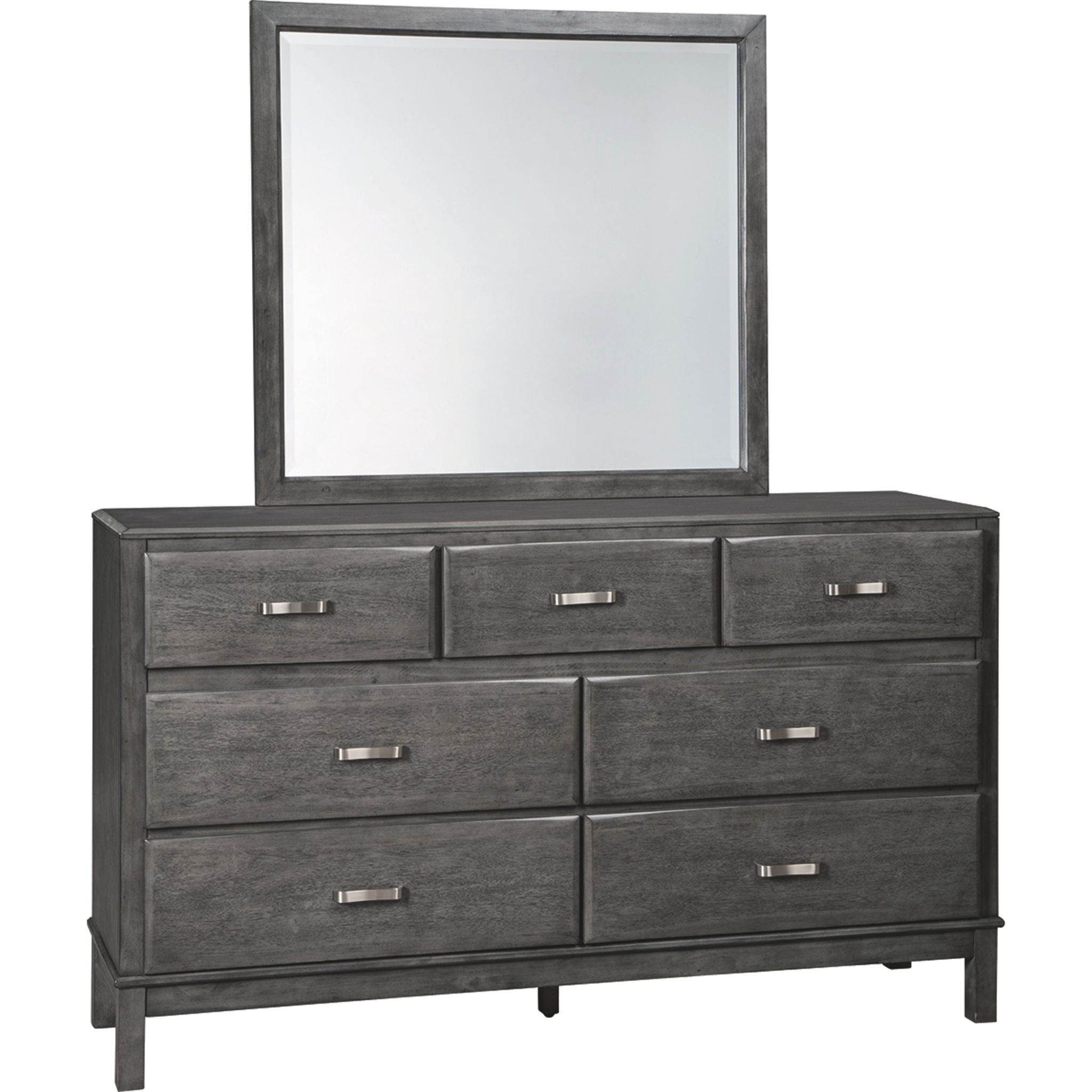 Caitbrook 5-Piece Queen Size Bedroom Set with Storage - Modern Gray Bed Frame, Nightstand & Dresser for Small Space Organization | Perfect for Apartments & Guest Rooms