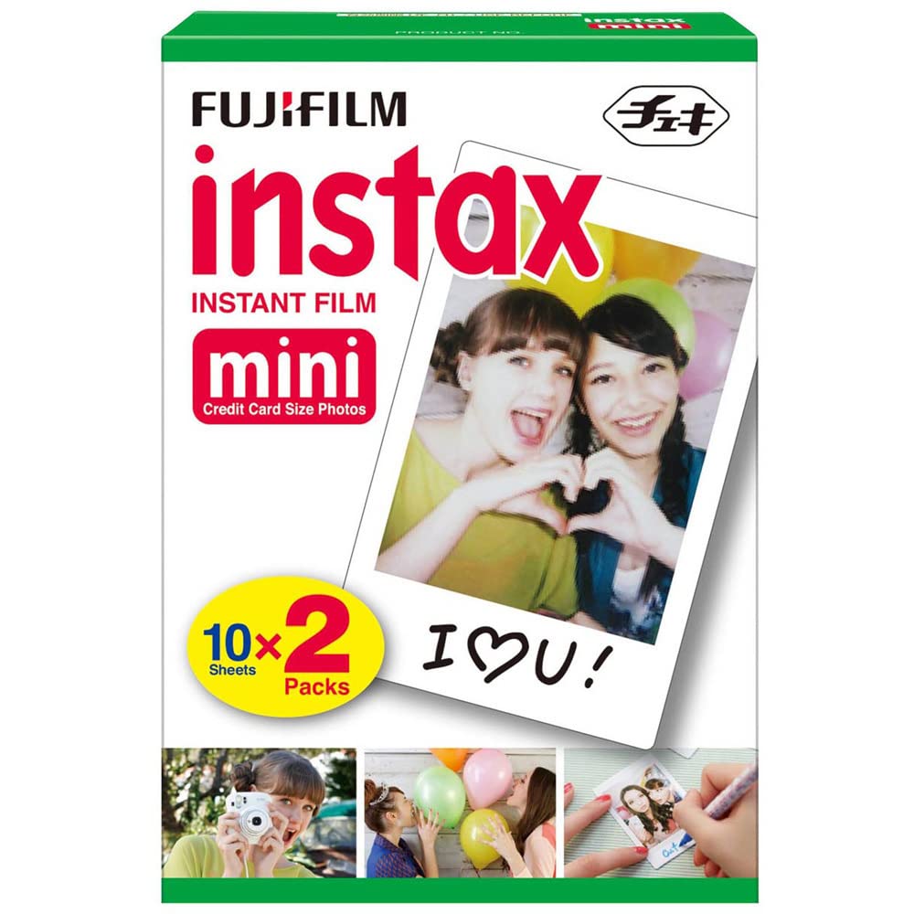 Fujifilm Instax Mini Link Smartphone Printer (Space Blue) with 40 Sheets Instax Mini Film - Portable Instant Photo Printer for iPhone & Android - Perfect for Parties, Travel & DIY Scrapbooking
