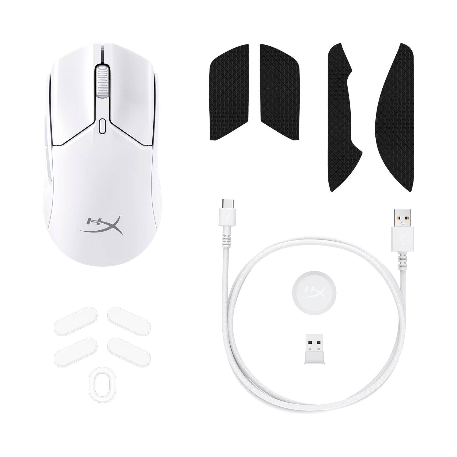 HyperX Pulsefire Haste 2 Mini Wireless Gaming Mouse - Lightweight Ergonomic Design for FPS, MOBA & Esports - Perfect for Competitive Gaming & Office Work