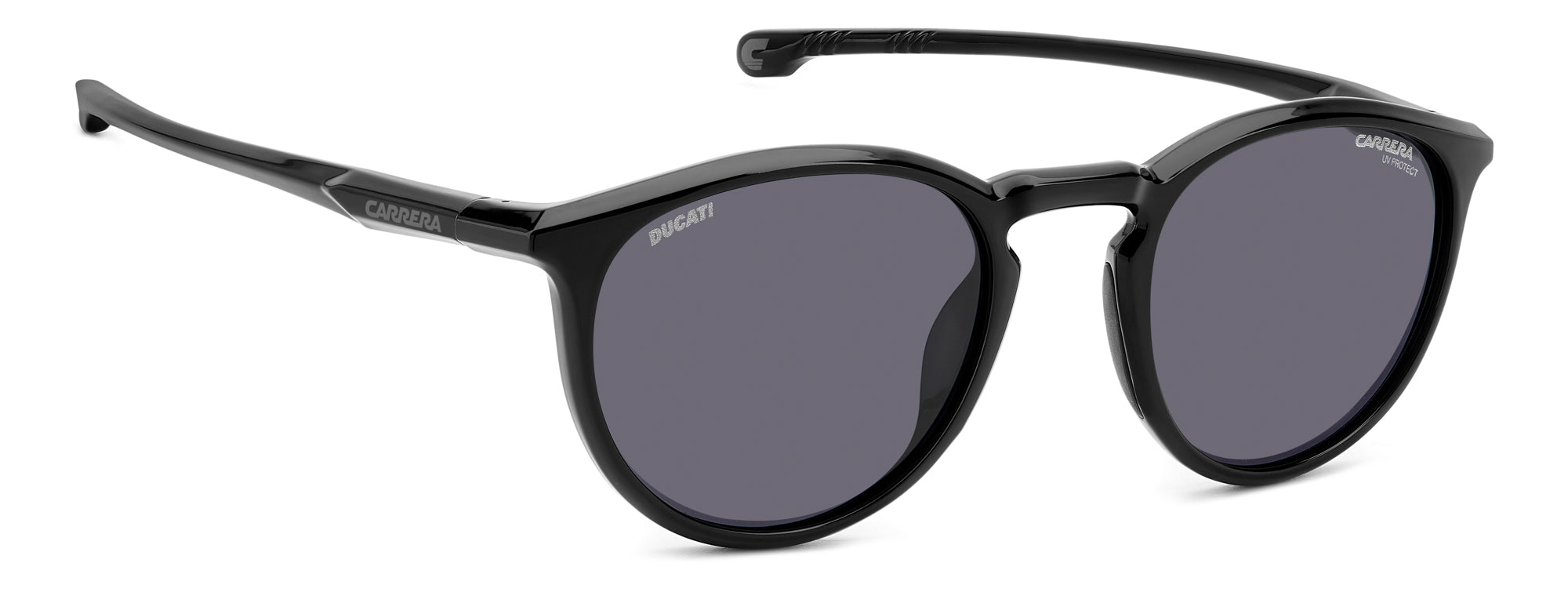 Ducati Carrera CARDUC 035/S Sunglasses - Polarized Motorcycle Riding Glasses for Men & Women - UV Protection for Cycling, Driving, Outdoor Sports & Adventure Activities