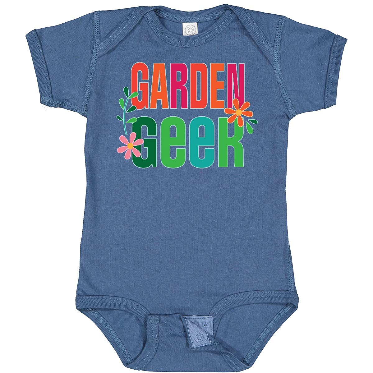 Inktastic Garden Geek Gardening Baby Bodysuit - Cute Organic Cotton Onesie for Infants & Toddlers - Perfect for Outdoor Play, Gardening Activities & Nature Lovers