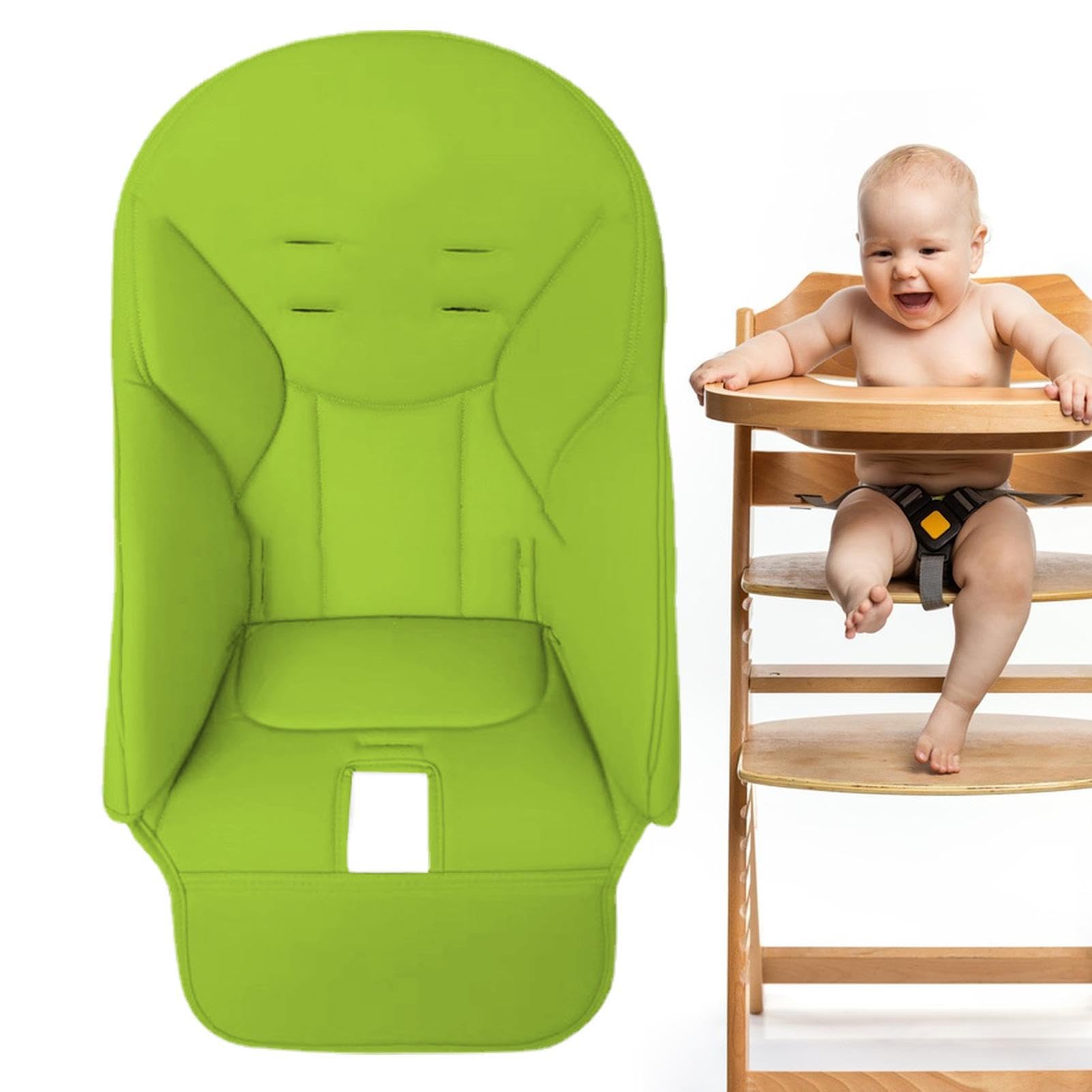 Baby PU Leather Dining Chair - Soft Padded High Chair Cushion Replacement with Comfortable Padding | Multifunctional Infant Seat for Home, Restaurant & Nursery Use