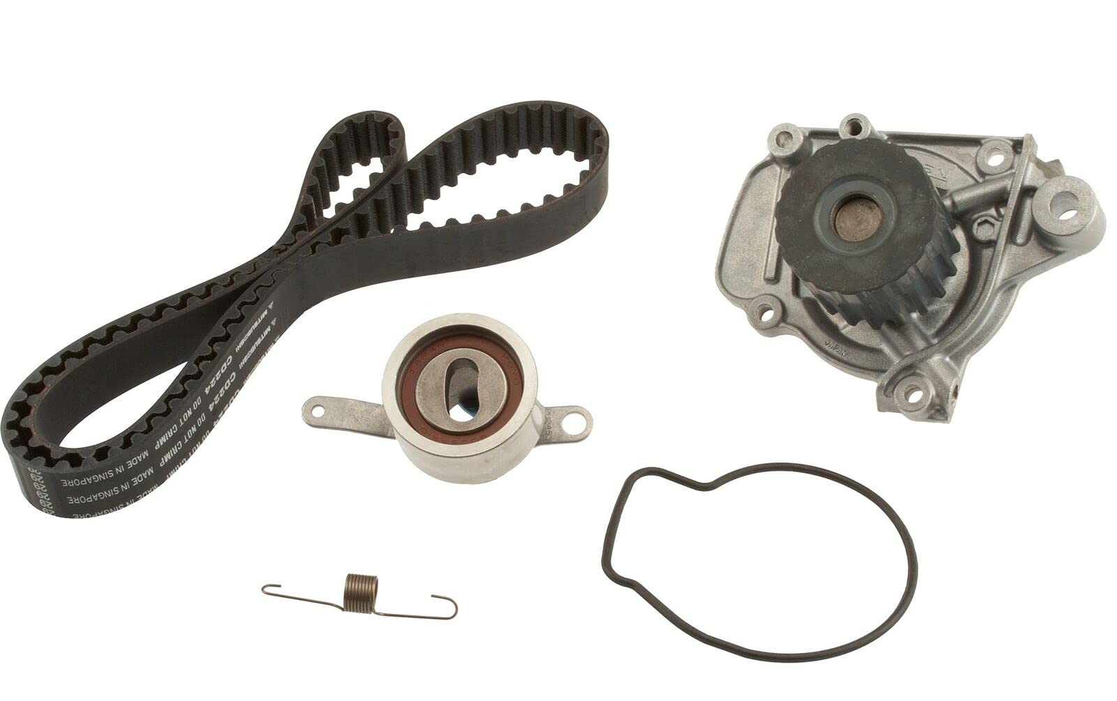 Honda Civic Del Sol 1.6L DOHC Engine Timing Belt Kit with Water Pump - Replacement Parts for 1993-1997 Models - Perfect for Engine Maintenance & Performance Tuning