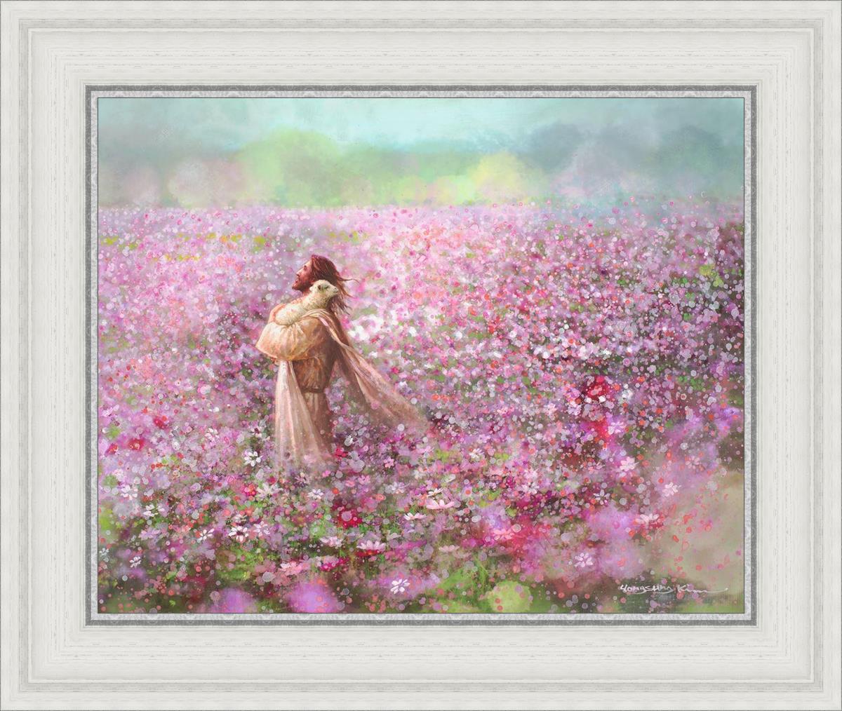 Calming Embrace By Yongsung Kim - Premium Korean Home Decor Wall Art - Perfect for Living Room, Bedroom & Office Decor