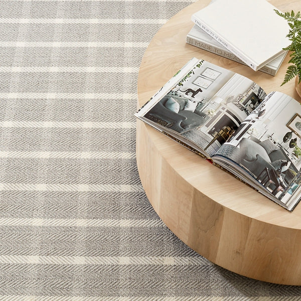 Dash & Albert Jackson Woven Wool Custom Rug - Handmade Area Rug for Living Room, Bedroom & Office - Premium Home Decor