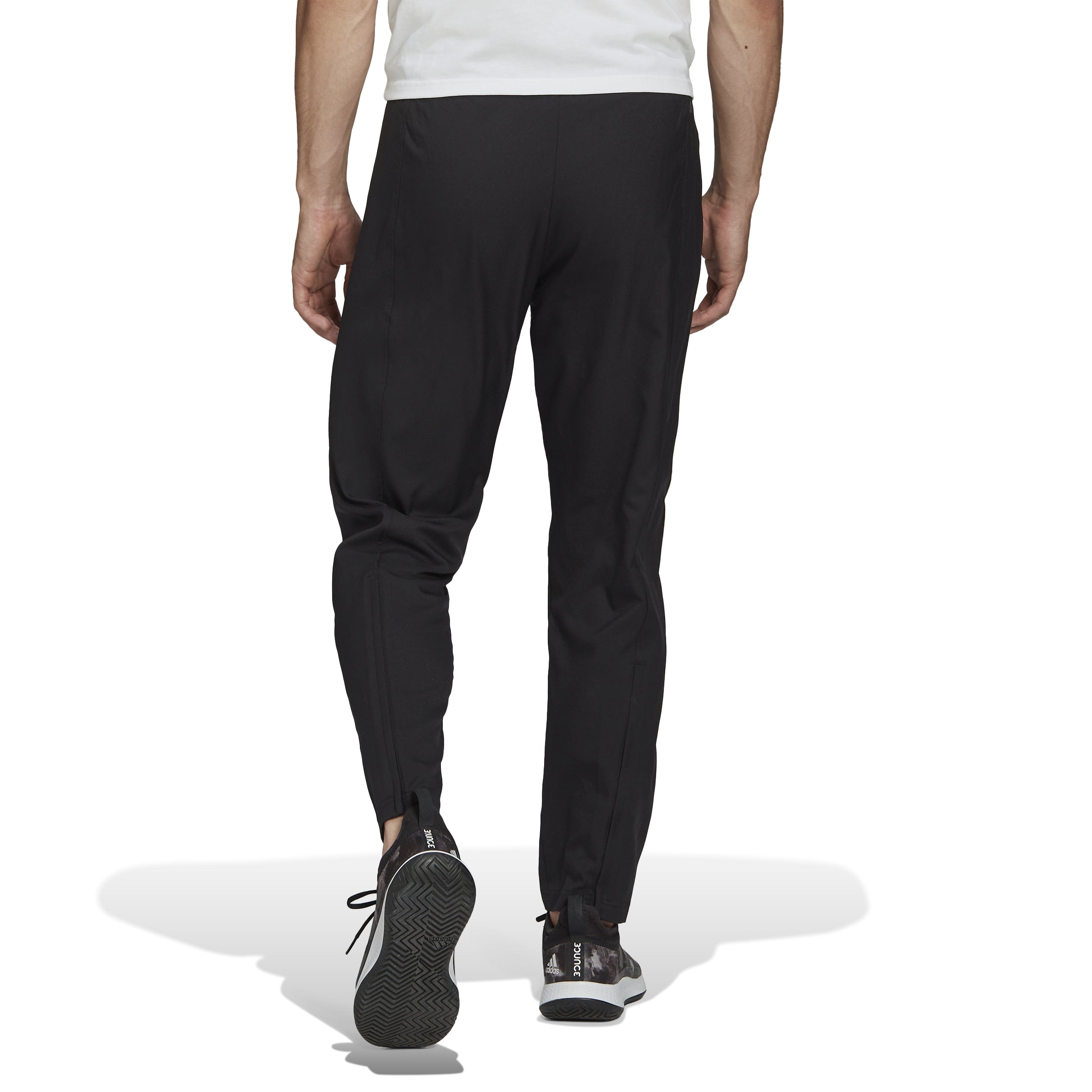 adidas Men's Melbourne Stretch Woven Pants - Black H67150 | Comfortable Athletic Joggers for Running, Gym & Casual Wear