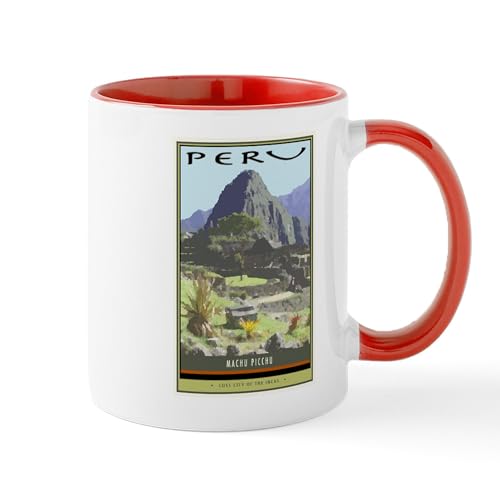 White/Red Inside - Peru Mug