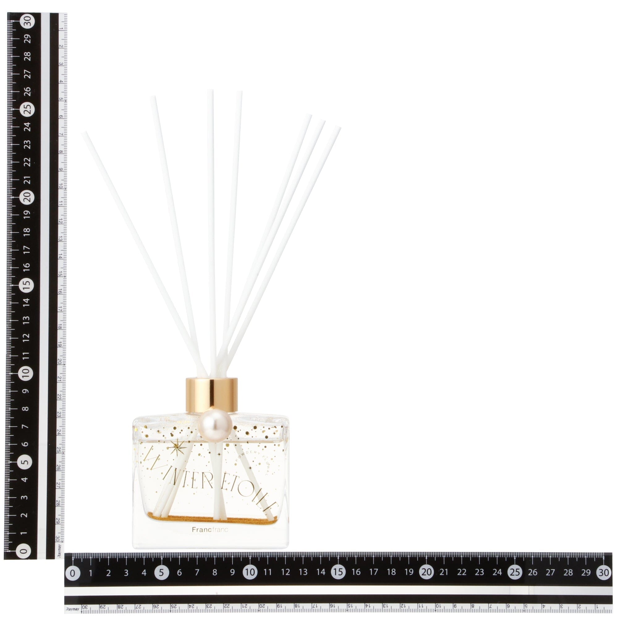 Winter Etoile Fragrance Diffuser - Powder Floral Scented Reed Diffuser for Home, Office & Bathroom | Long-Lasting Aromatherapy Gift Set for Relaxation & Stress Relief