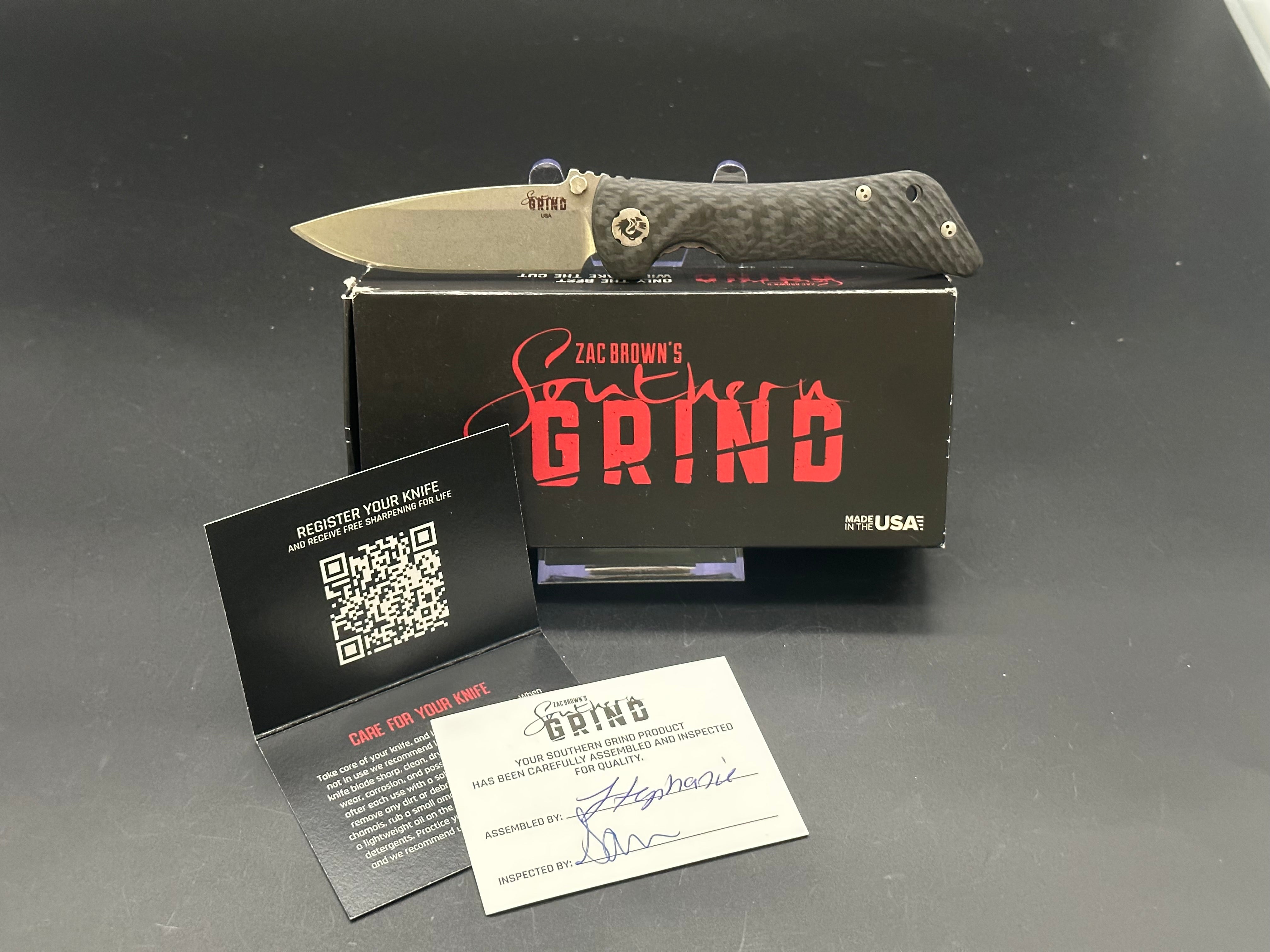 Southern Grind Spider Monkey Folding Pocket Knife - Premium EDC Knife for Outdoor, Camping, Hiking & Everyday Carry
