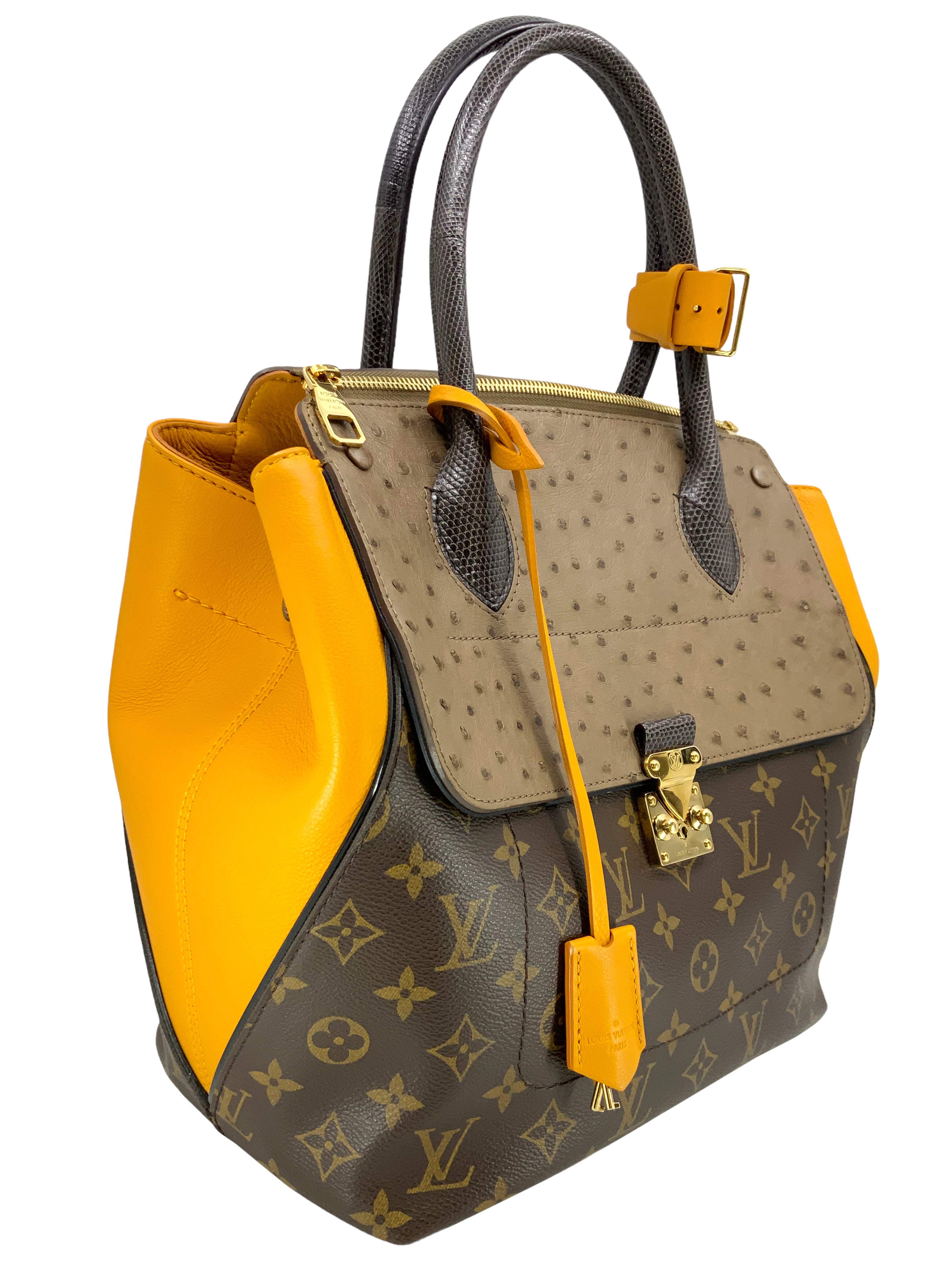 Louis Vuitton Limited Edition Bordeaux Exotique Monogram Majestueux MM Tote Bag - Luxury Designer Handbag for Women, Perfect for Work, Travel & Special Occasions