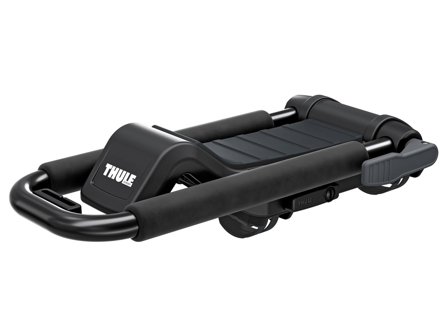 Thule Hull-a-Port XTR Kayak Roof Rack Carrier - Secure & Easy Loading for Kayaks, Canoes, and SUPs - Perfect for Road Trips, Camping, and Water Sports Adventures
