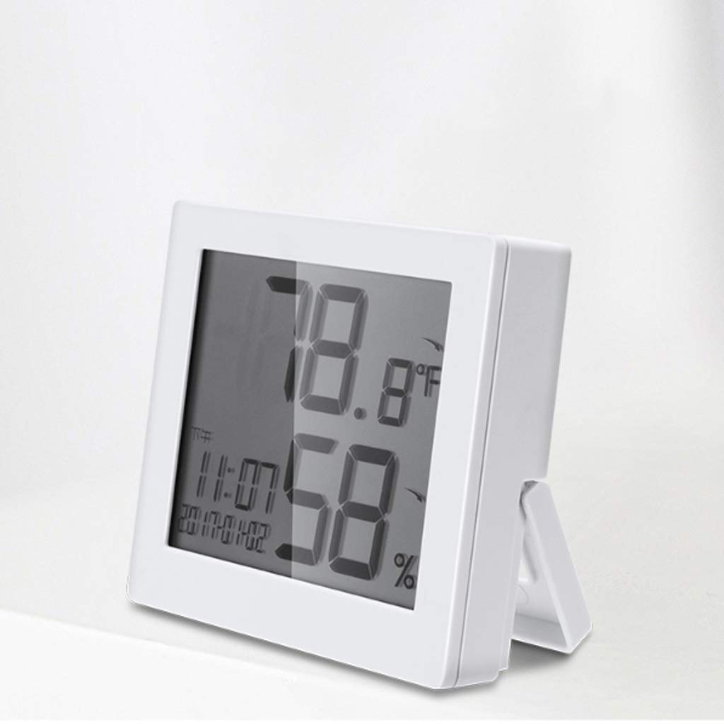 JAHH Digital Room Thermometer - High Precision Indoor Temperature and Humidity Monitor for Home, Office, Baby Room | Silent Hygrometer for Nursery, Greenhouse & Living Spaces
