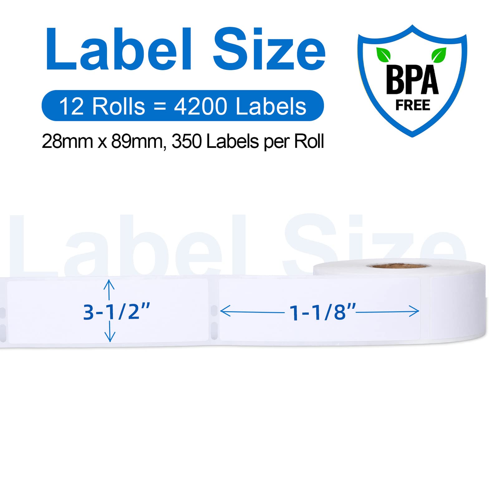 12 Rolls 1-1/8