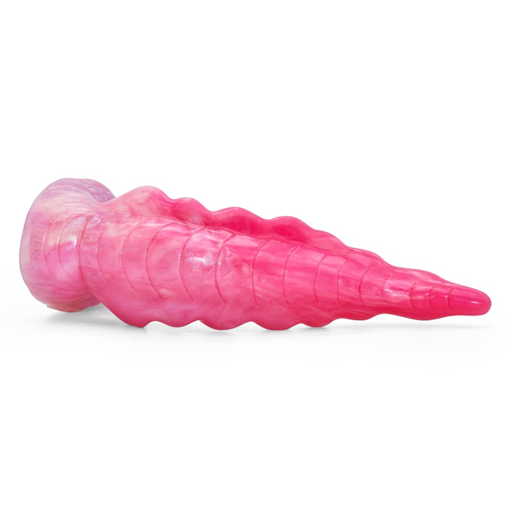 BeHorny Liquid Silicone Octopus Tentacle Dildo with Strong Suction Cup - Realistic Fantasy Sex Toy for Women & Couples - Perfect for Solo Play, BDSM, and Roleplay Scenes