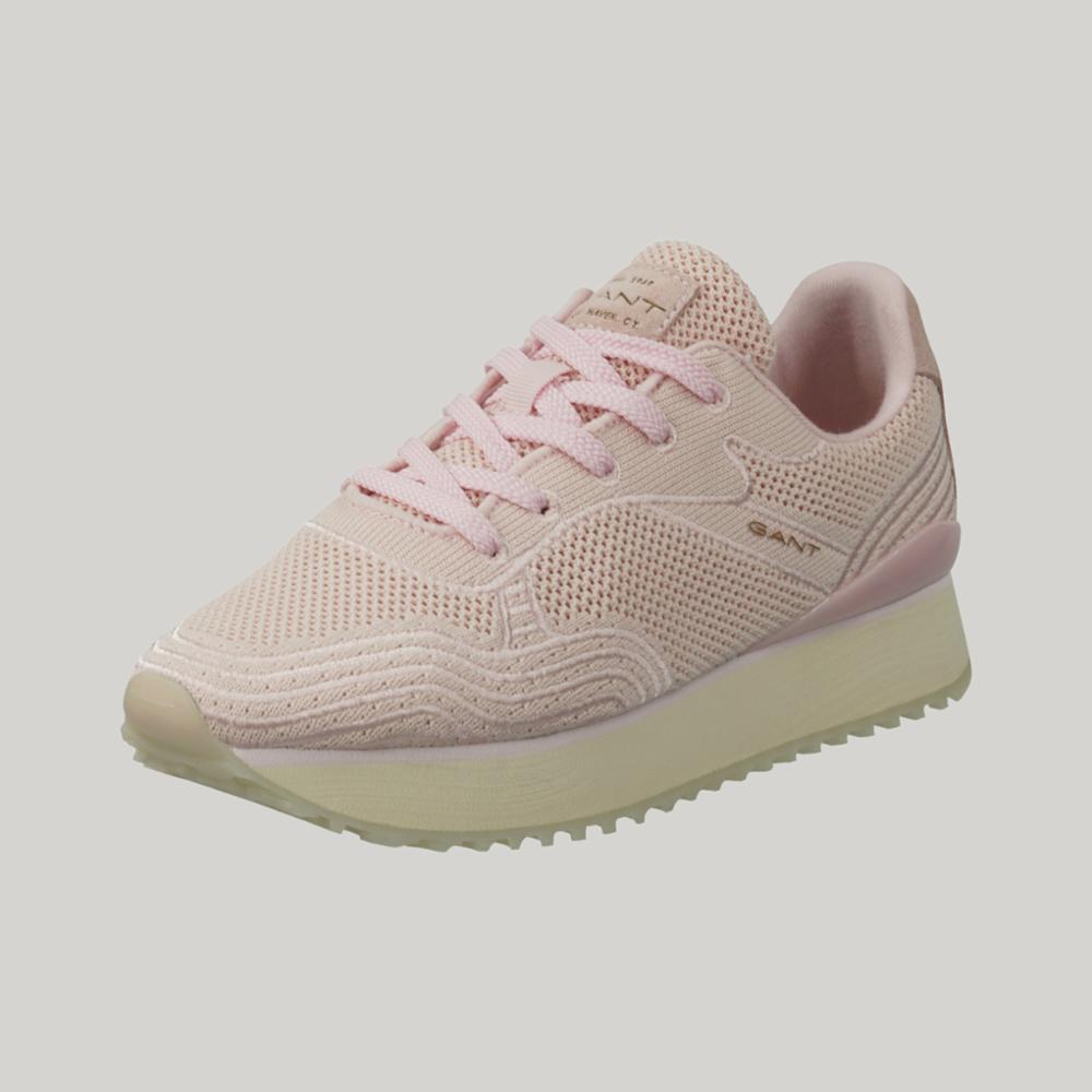 Gant Footwear Women's Bevinda Sneaker - Comfortable Pink Casual Shoes for Walking, Running & Everyday Wear | Fashion Sneakers for Women | Lightweight & Breathable Design