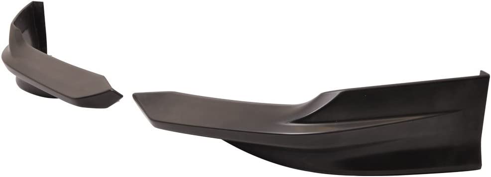 HFP Style Front Bumper Lip for 2014-2015 Honda Civic Coupe - Unpainted ABS Plastic - Enhances Sporty Look & Aerodynamics - Perfect for Car Enthusiasts & Street Racing
