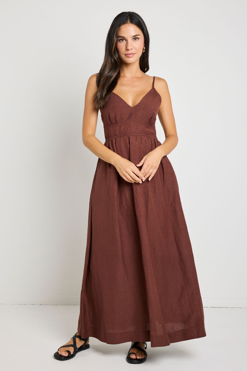 Sexy Strappy Tie Back Maxi Dress for Women - Elegant Summer Beach Party & Evening Wear - Perfect for Date Night & Vacation Outfits