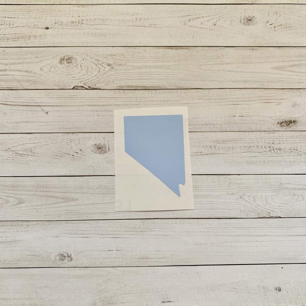 Premium Nevada State Vinyl Decal Sticker - Durable Car & Window Decoration for Home, Office, Laptop - Perfect for Travel Enthusiasts & State Pride Display