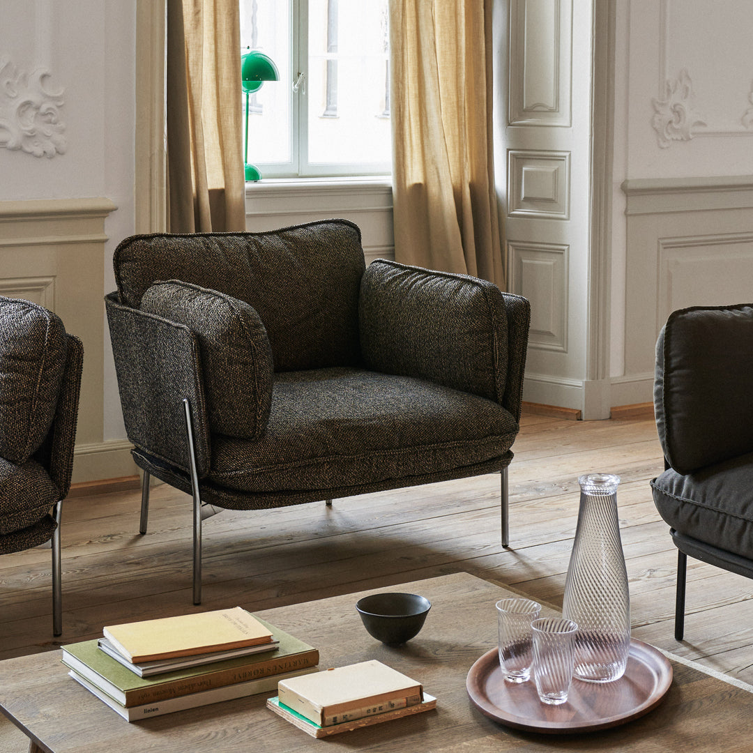 Cloud LN1 Modern Lounge Chair - Ergonomic Design for Living Room, Bedroom & Office - Comfortable Relaxation & Reading Chair with Stylish Aesthetic