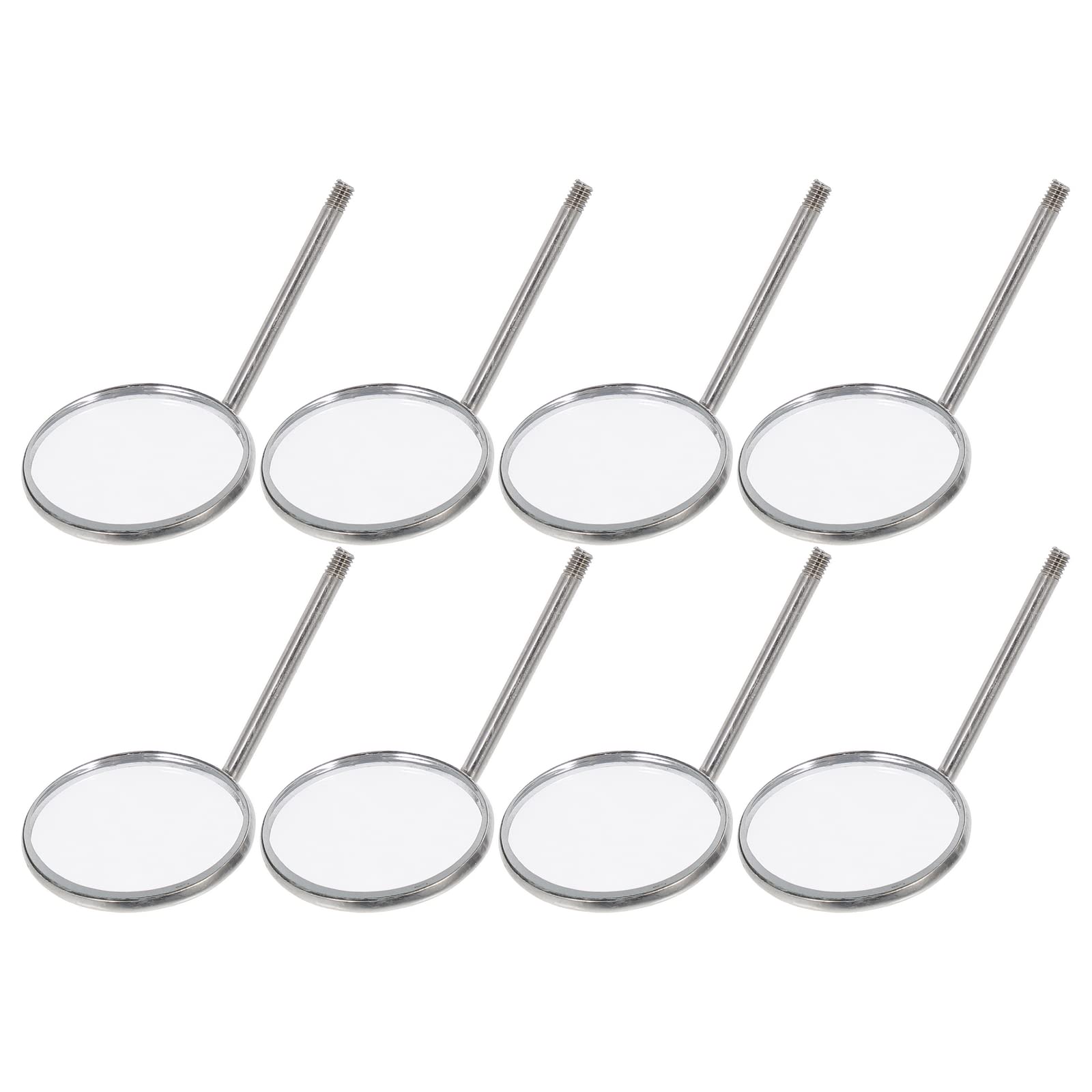 Scicalife 8-Piece Dental Mirror Set - Small Dental Mouth Mirror Replacement for Dentists & Oral Exams - Perfect for Dental Clinics, Home Use & Professional Checkups