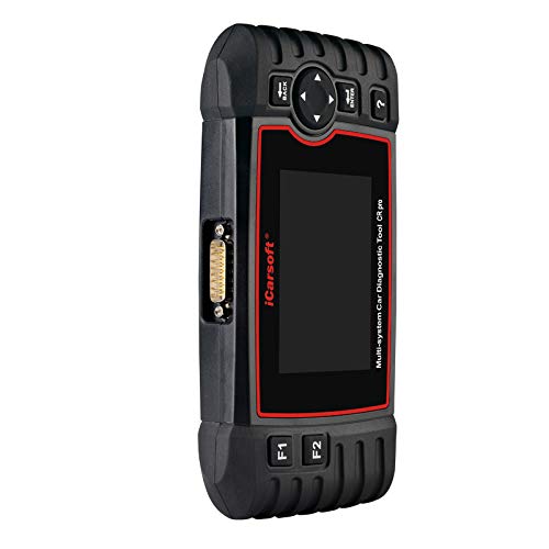 iCarsoft CR Pro OBD2 Scanner - Multi-System Diagnostic Scan Tool for All Cars & Trucks | Oil Reset, EPB, BMS, SAS, ETC | Professional Automotive Code Reader for Mechanics & DIY Use at Home Garage