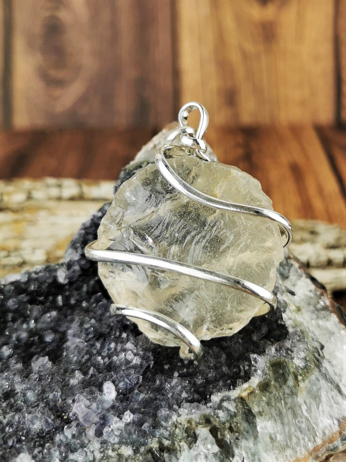 Assorted Spiral Wrapped Pendants - Handmade Boho Jewelry for Women, Unique Necklace Charms - Perfect for Layering, Gifts & Everyday Wear