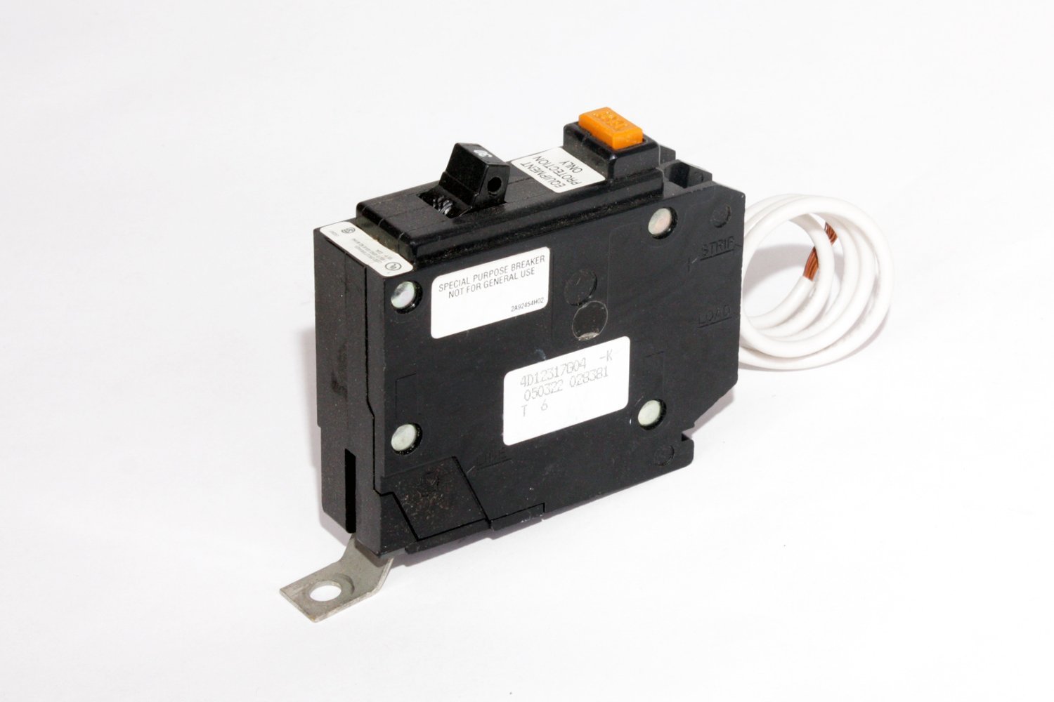 EATON CUTLER HAMMER QBGFEP1030 Bolt-On GFCI Circuit Breaker with PCB - 10kAIC, 30A, 30mA Trip - Ideal for Residential & Commercial Electrical Panels, Pool Equipment, and Outdoor Power Protection