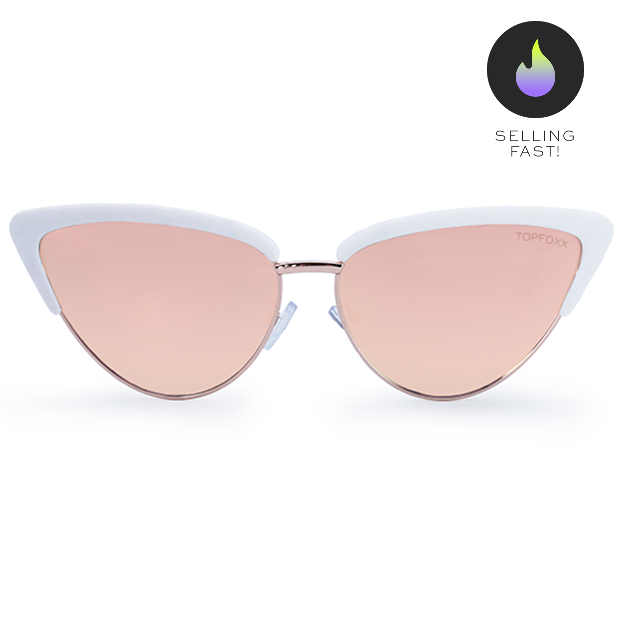 Ava Rose Gold Prescription Glasses - Stylish & Comfortable Eyewear for Women | Perfect for Reading, Work & Everyday Use