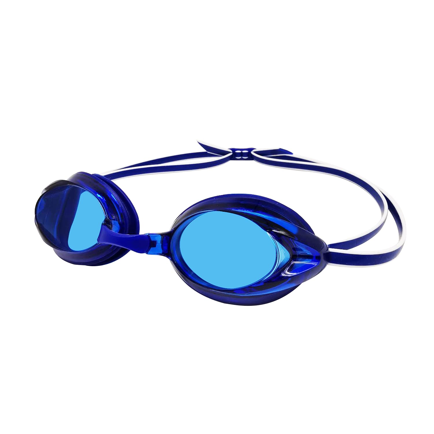 Amazon Basics Unisex Swim Goggles - Anti-Fog UV Protection Swimming Goggles for Adults & Kids - Perfect for Pool, Beach, and Competitive Swimming