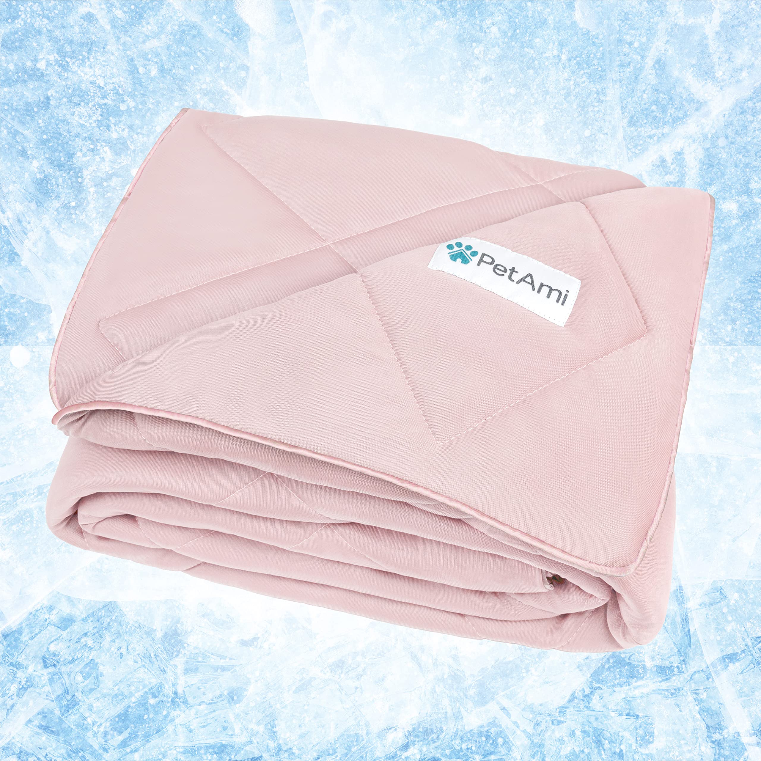Premium Cooling Dog Blanket - Reversible Fuzzy Pet Throw for Dogs & Cats - Sofa Protector, 60x80 Pink - Perfect for Beds & Couches