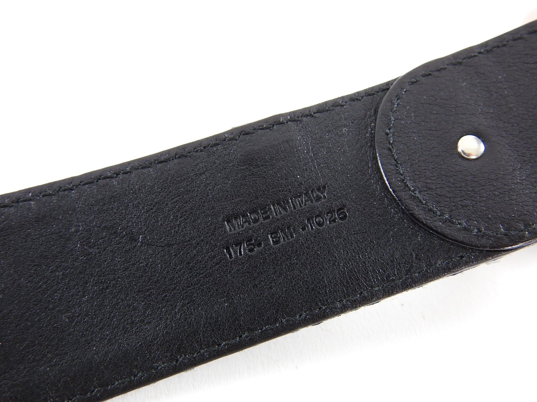 Dior Logo Black Leather and Monogram Canvas Belt 85/34 - Luxury Designer Belt for Men & Women | Perfect for Casual, Office & Formal Occasions