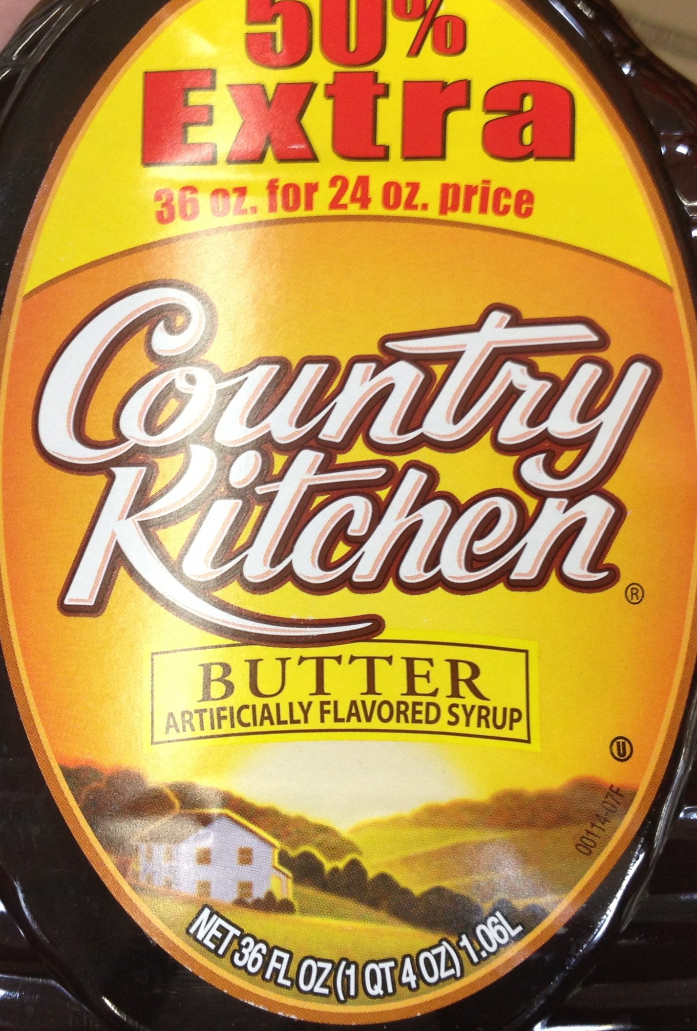 Premium Pure Maple Syrup 36oz (Pack of 6) - All-Natural Pancake Topping for Waffles, French Toast & Desserts | Country Kitchen Breakfast Essential