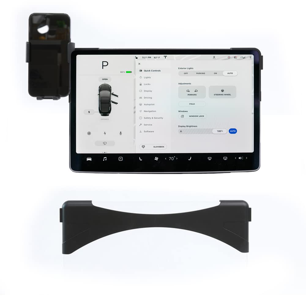 Premium Tesla Model 3 & Y Accessories - Universal Phone Mount Holder for Tesla Model 3/Y - Perfect for Safe Driving & Navigation