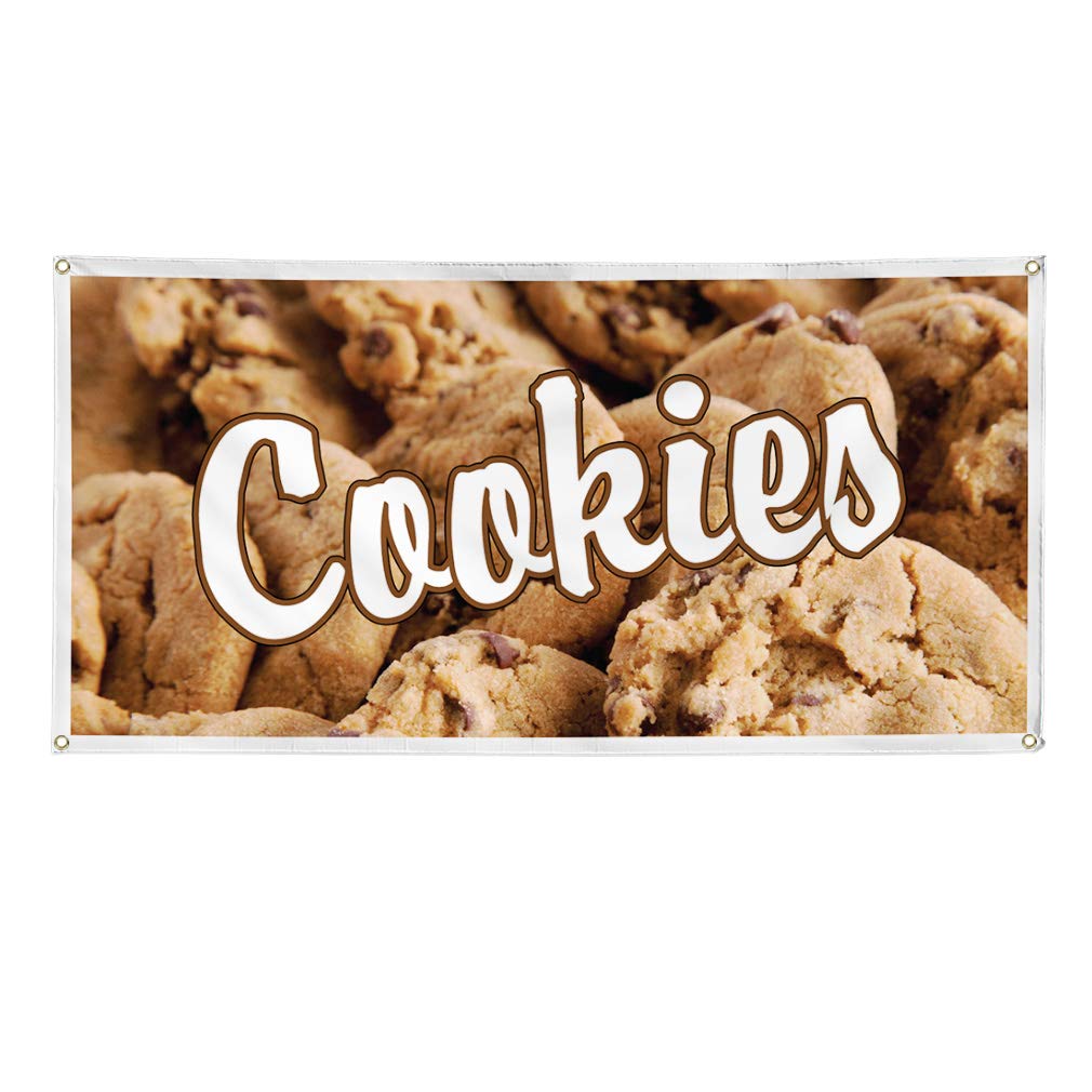 Custom Vinyl Banner for Restaurants, Cafes & Bars - Weatherproof Outdoor Sign with 8 Grommets (48x96 Inches) - Perfect for Food Businesses, Yard Signs & Industrial Use