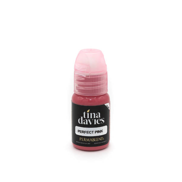 Perma Blend Tina Davies Professional Tattoo Ink - Lust Perfect Pink Pigment for Permanent Makeup & Cosmetic Tattooing | Ideal for Eyebrows, Lips & Beauty Enhancements