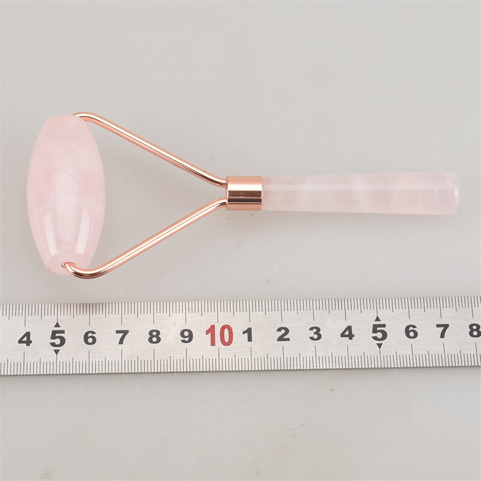 **Dual Head Jade Roller & Gua Sha Set - Crystal Stone Face Massager for Wrinkle Reduction, Lymphatic Drainage & Skincare - Beauty Tool for Anti-Aging & Relaxation (1Pcs, Rose Quartz & White Jade) - Perfect for Home Spa, Self-Care Routine & Gift**