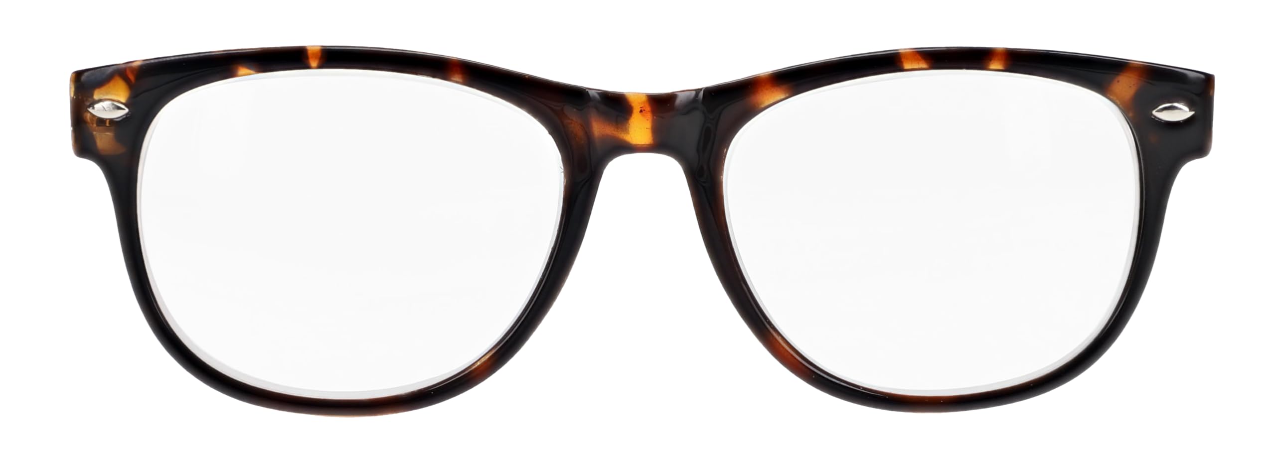 Premium +5.00 to +8.00 High Power Reading Glasses - Anti-Distortion Lenses with Lightweight Plastic Frame - Perfect for Reading Books, Crafts & Computer Work