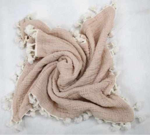 6-Layer Muslin Baby Blanket by Crane - Soft, Breathable & Lightweight for Swaddling, Nursing & Stroller Use