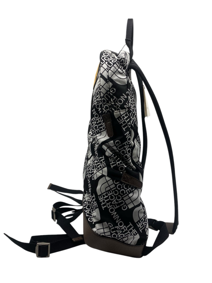 Gucci x The North Face Unisex Waterproof Hiking Backpack - Luxury Designer Travel & Outdoor Adventure Backpack for Men & Women - Perfect for Camping, Travel, and Daily Commute