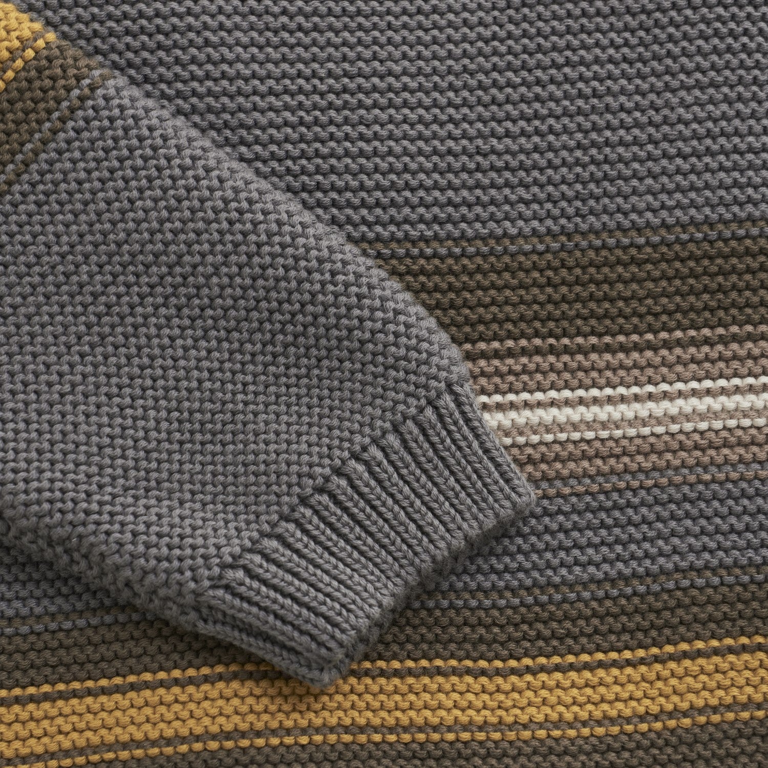Stylish Striped Knit Sweater for Women & Men | Cozy Gargoyle Design | Perfect for Fall & Winter Outfits, Casual Wear & Holiday Gatherings