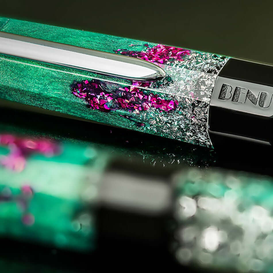 Benu Euphoria Fountain Pen - Premium Pink Guava Color for Writing, Calligraphy & Gift Giving - Perfect for Journaling, Note Taking & Special Occasions