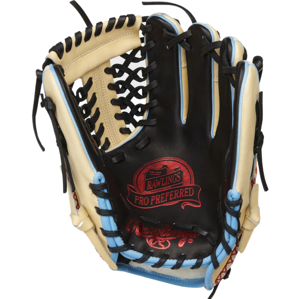 Rawlings Pro Preferred 11.5 Inch Baseball Glove - PROS204 4BSS - Premium Leather for Professional Players - Perfect for Infield & Outfield Practice