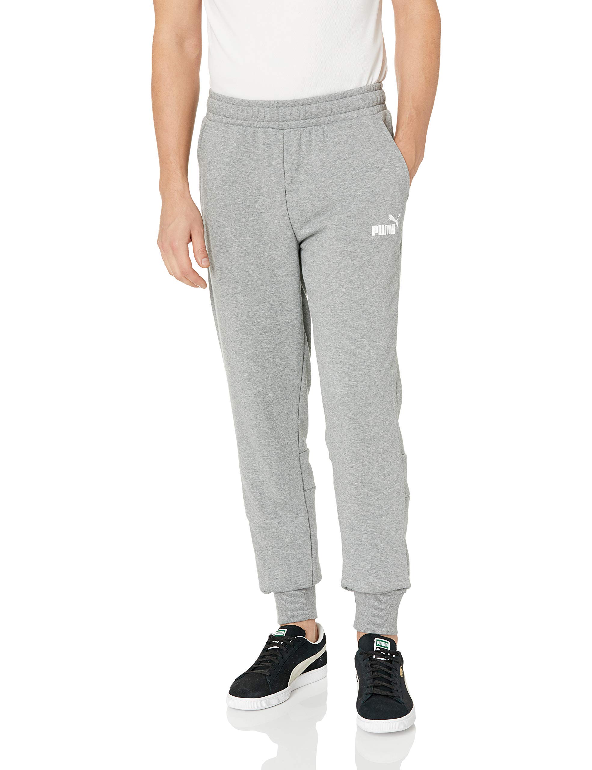 PUMA Men's Amplified Sweatpants - Comfortable Athletic Joggers for Running, Gym & Lounge Wear - Soft Breathable Workout Pants for Casual Style & Active Lifestyle